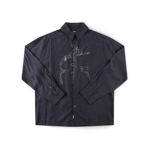 VIVIAN LS SHIRT // SACRIFICE BLACK