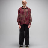 REYNOLDS FLANNEL LS SHIRT // RED