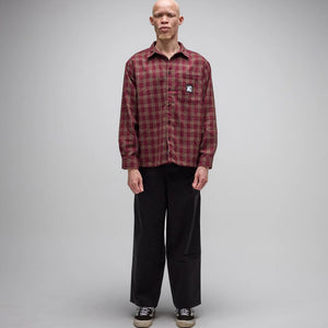 REYNOLDS FLANNEL LS SHIRT // RED