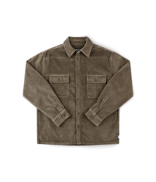 REYNOLDS CORD LS SHIRT // PINE