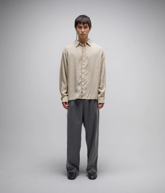 AG VIVIAN BOXY LS SHIRT // CREAM