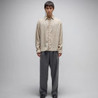 AG VIVIAN BOXY LS SHIRT // CREAM