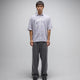VIVIAN BOXY STRIPE SS SHIRT // GREY