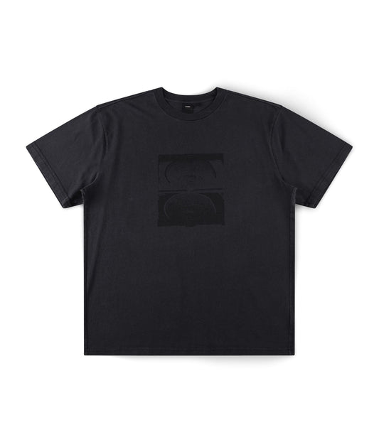 CRUX OVERDYE T-SHIRT // WASHED BLACK