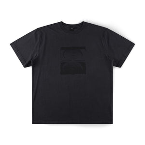 CRUX OVERDYE T-SHIRT // WASHED BLACK