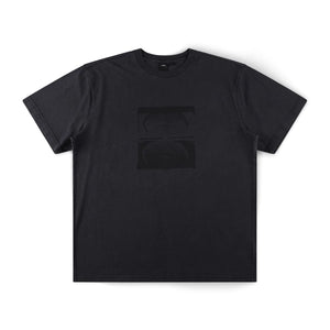 CRUX OVERDYE T-SHIRT // WASHED BLACK