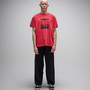 CRUX OVERDYE T-SHIRT // WASHED CHERRY