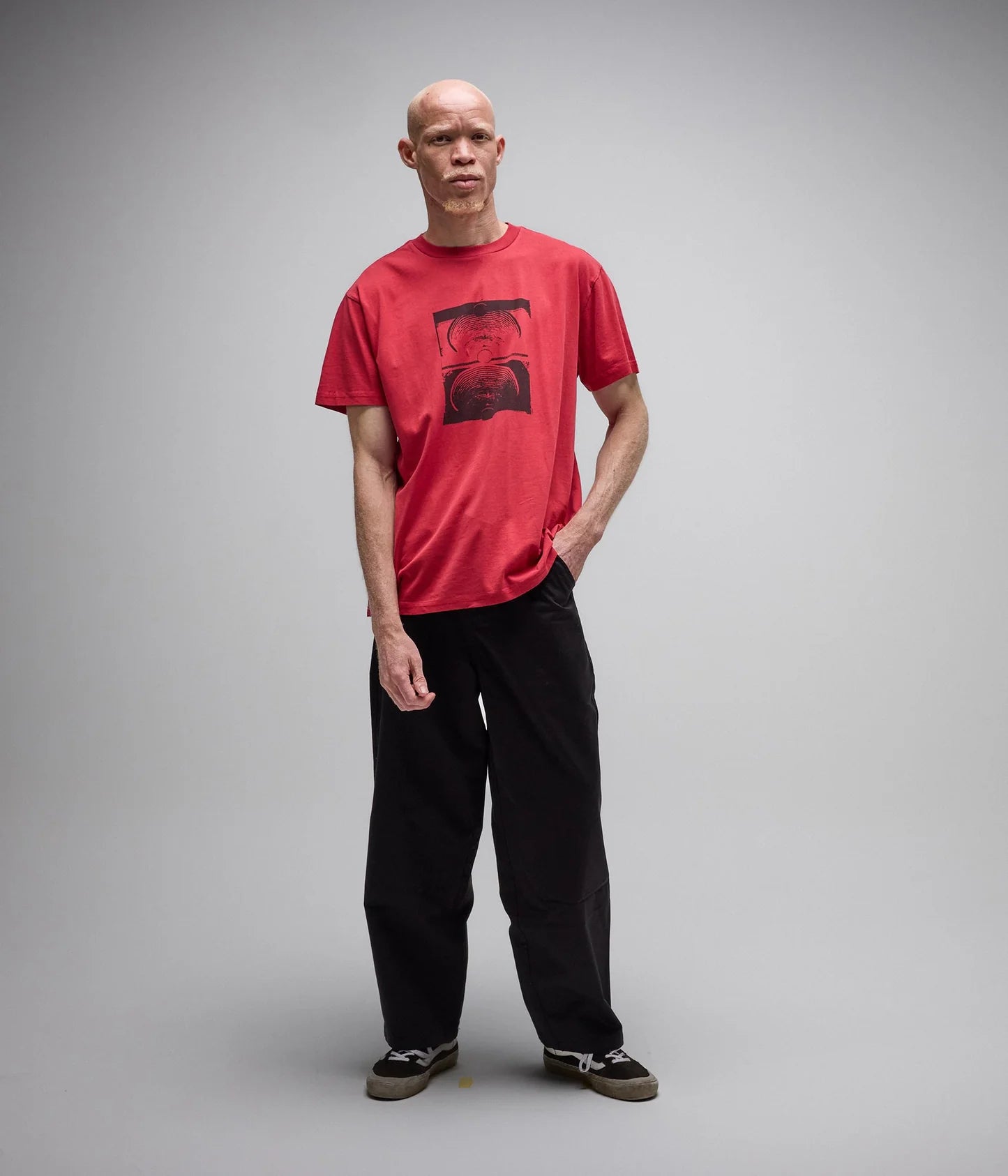 CRUX OVERDYE T-SHIRT // WASHED CHERRY