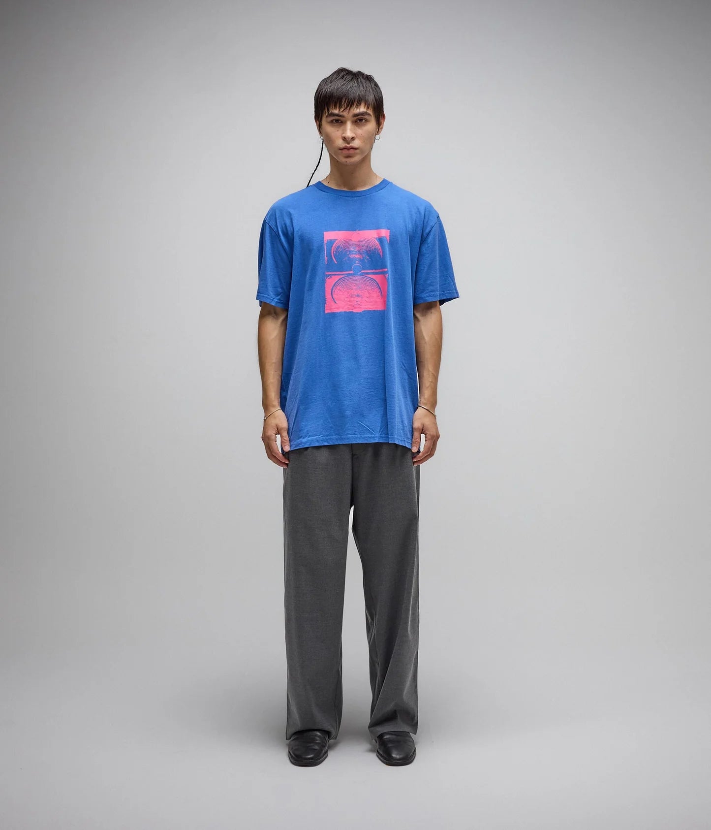 CRUX OVERDYE T-SHIRT // WASHED COBALT