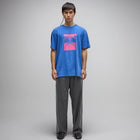 CRUX OVERDYE T-SHIRT // WASHED COBALT