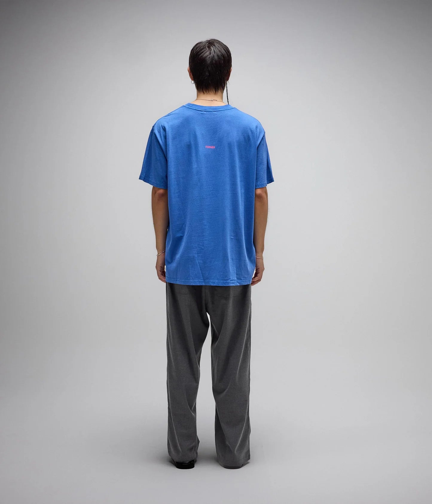 CRUX OVERDYE T-SHIRT // WASHED COBALT