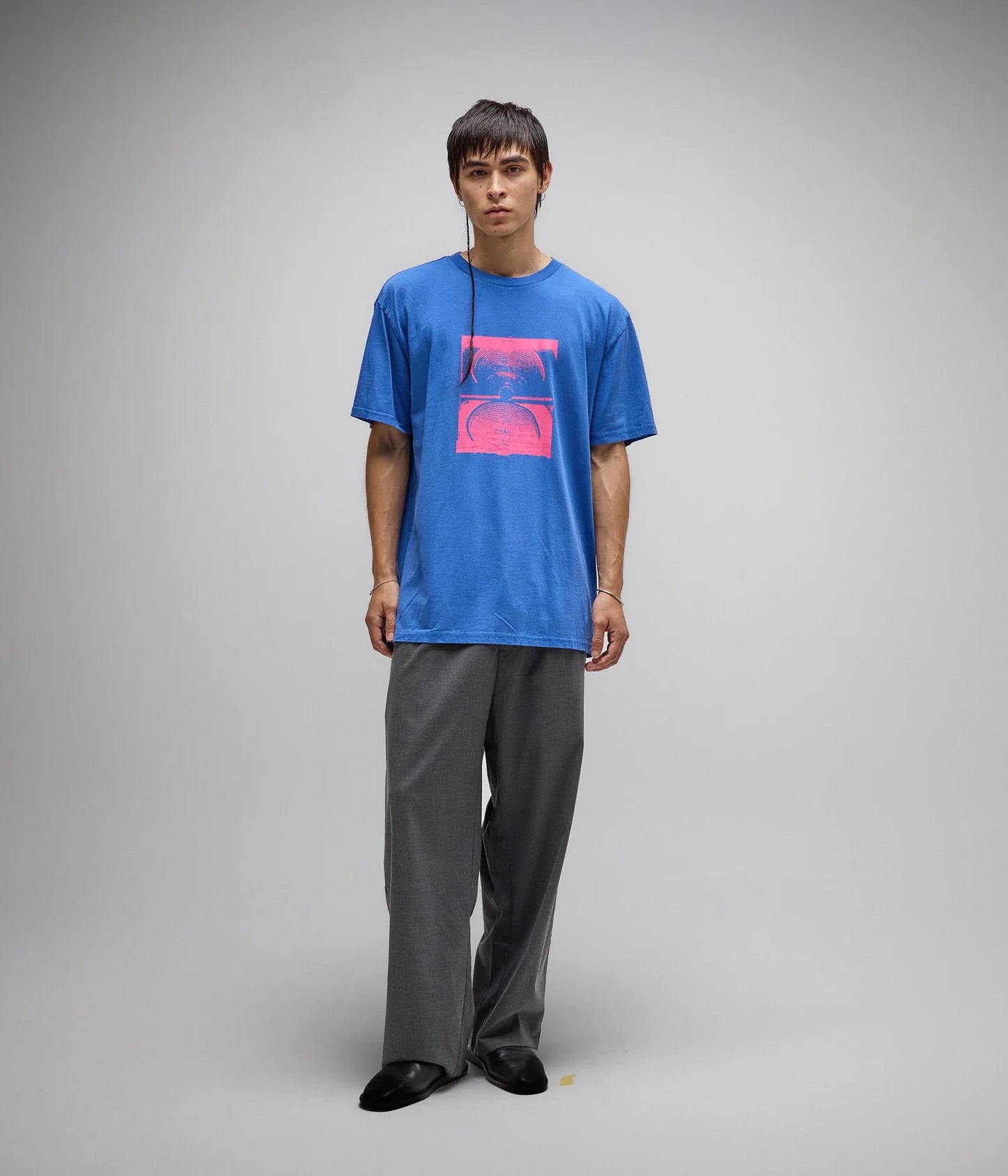 CRUX OVERDYE T-SHIRT // WASHED COBALT