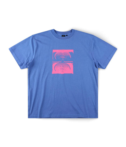 CRUX OVERDYE T-SHIRT // WASHED COBALT