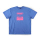CRUX OVERDYE T-SHIRT // WASHED COBALT