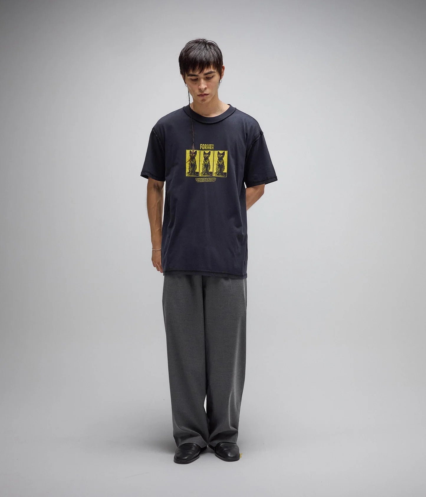 VET T-SHIRT // WASHED BLACK