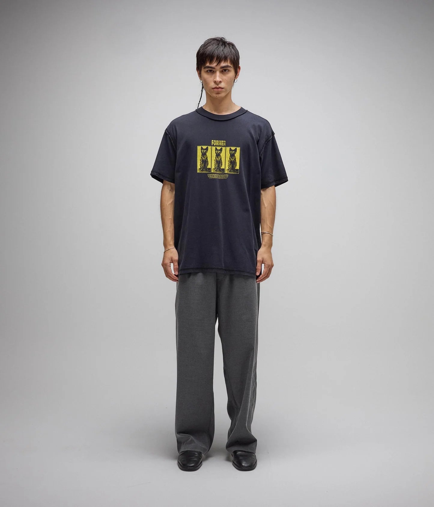 VET T-SHIRT // WASHED BLACK