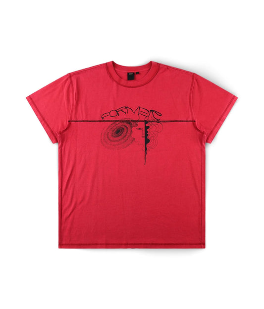 OSCILLATION T-SHIRT // WASHED CHERRY