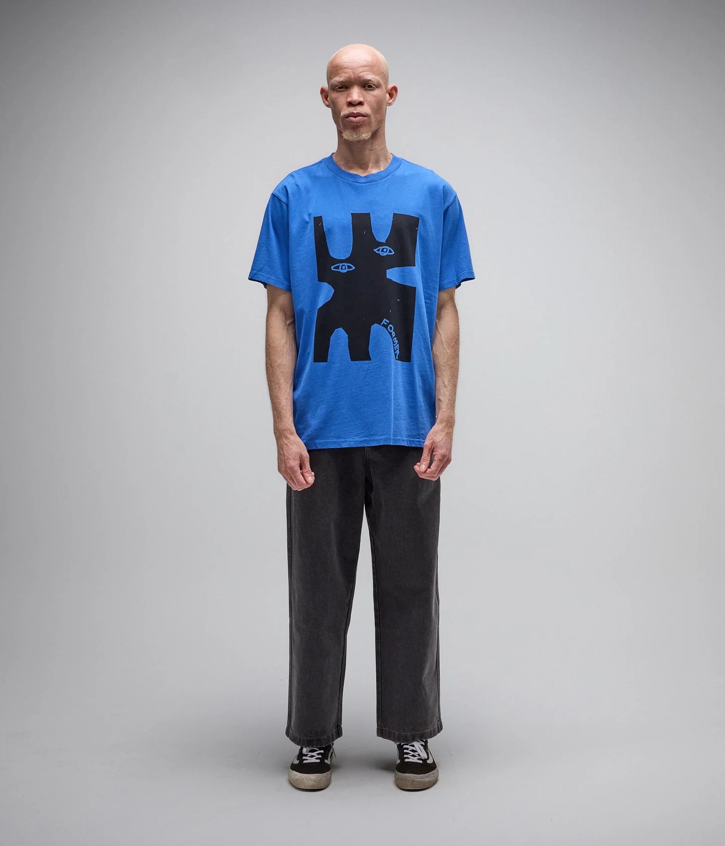 ENIGMA T-SHIRT // WASHED COBALT