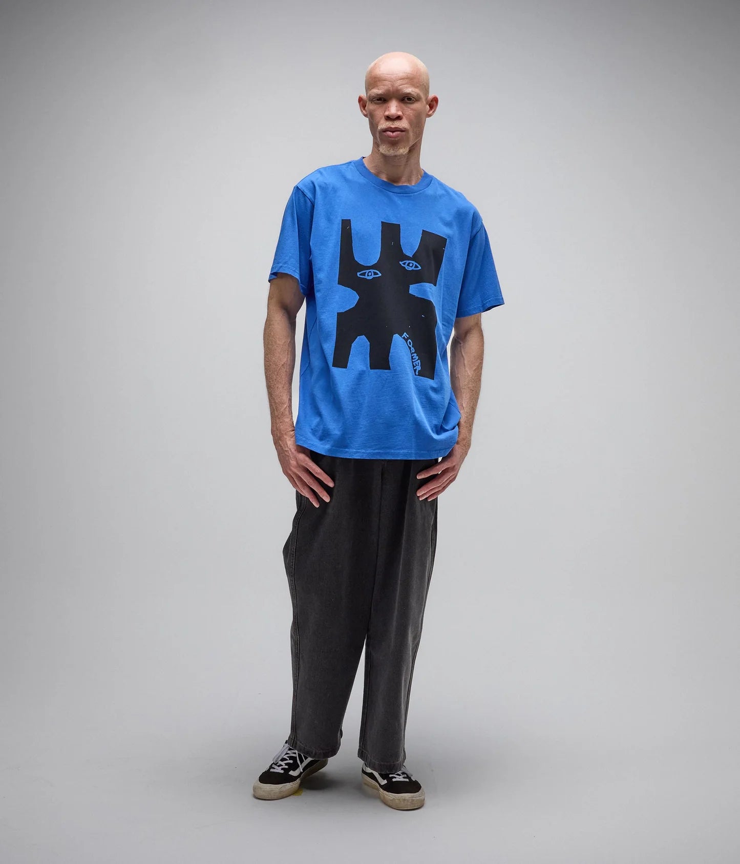 ENIGMA T-SHIRT // WASHED COBALT