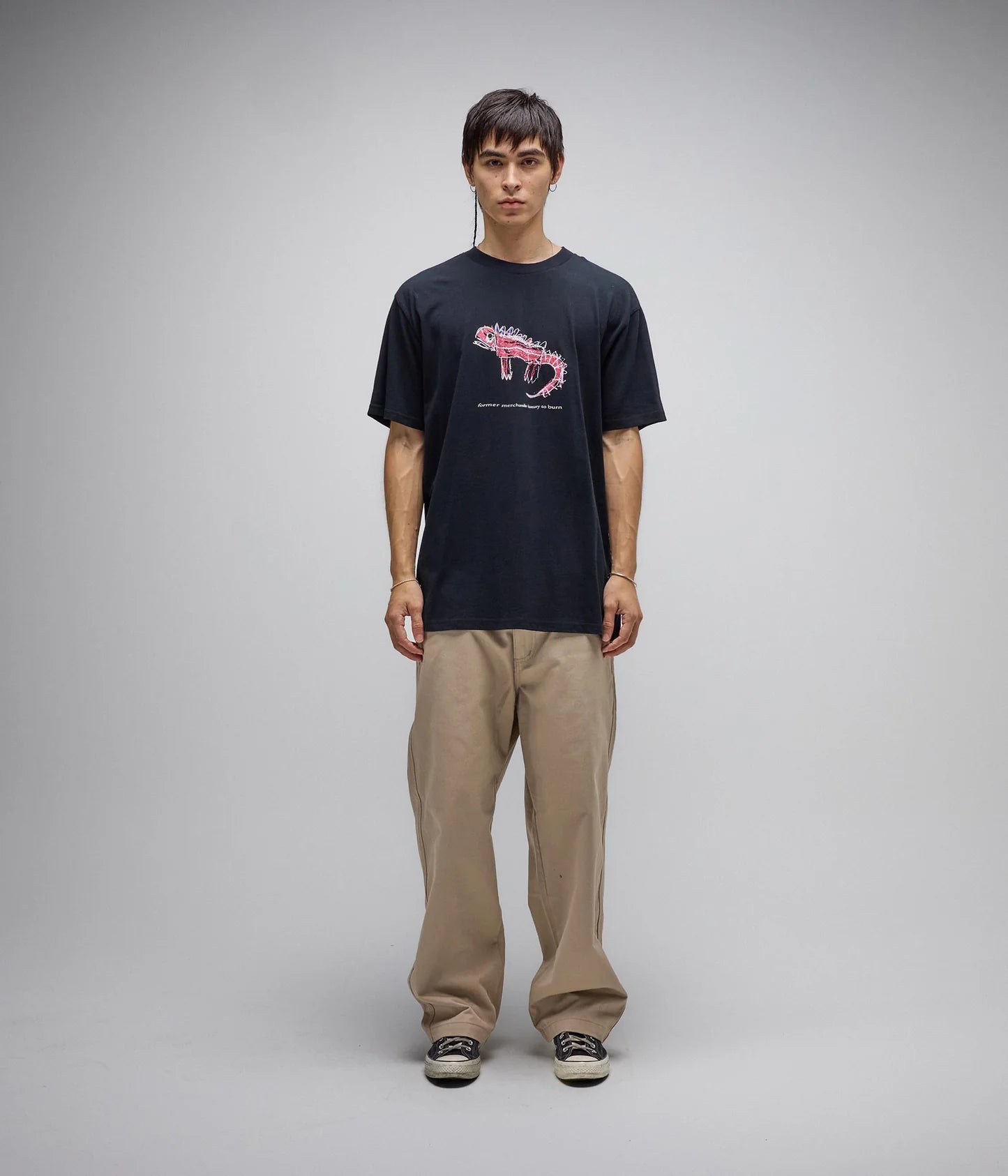 ADOLE T-SHIRT // BLACK