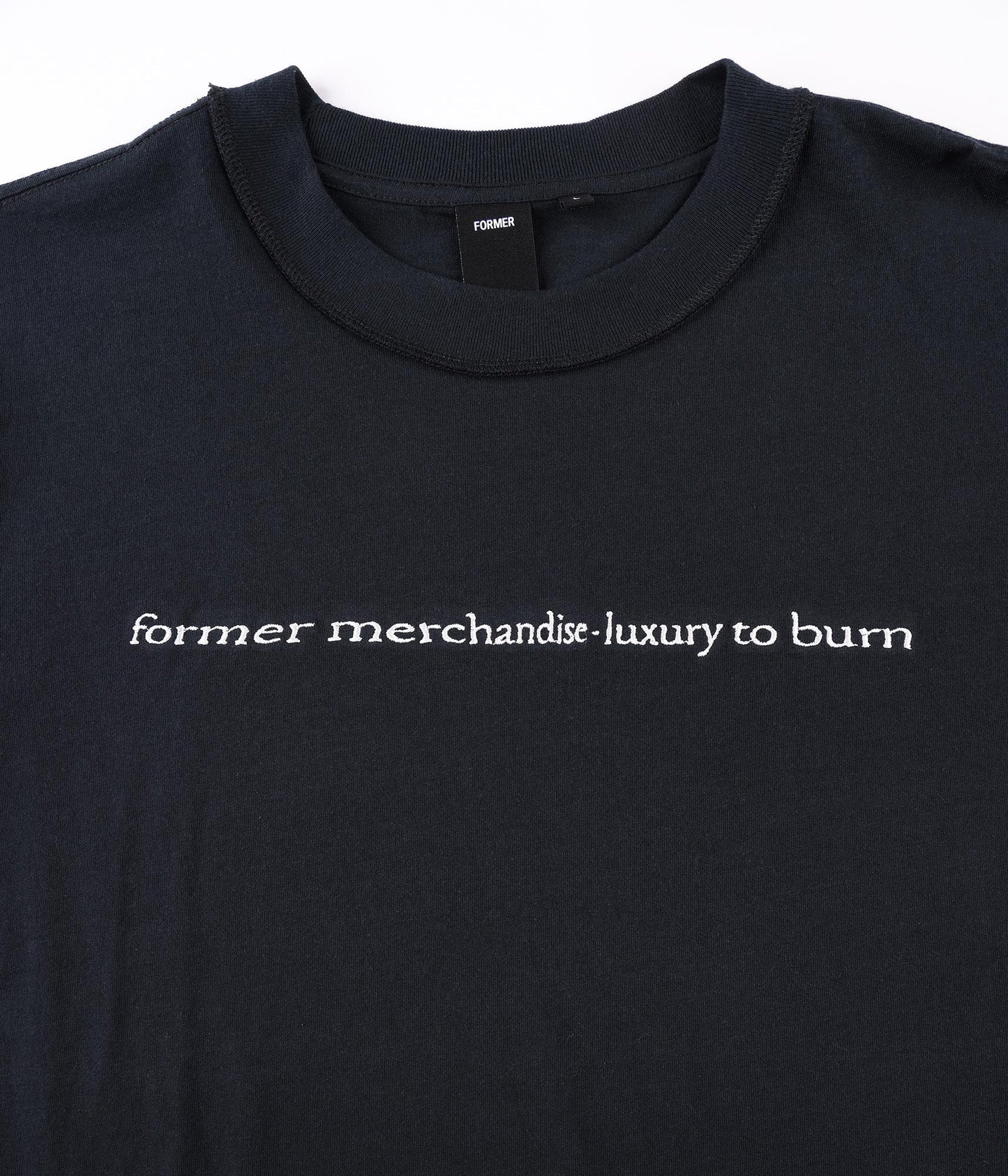 BURN T-SHIRT // BLACK