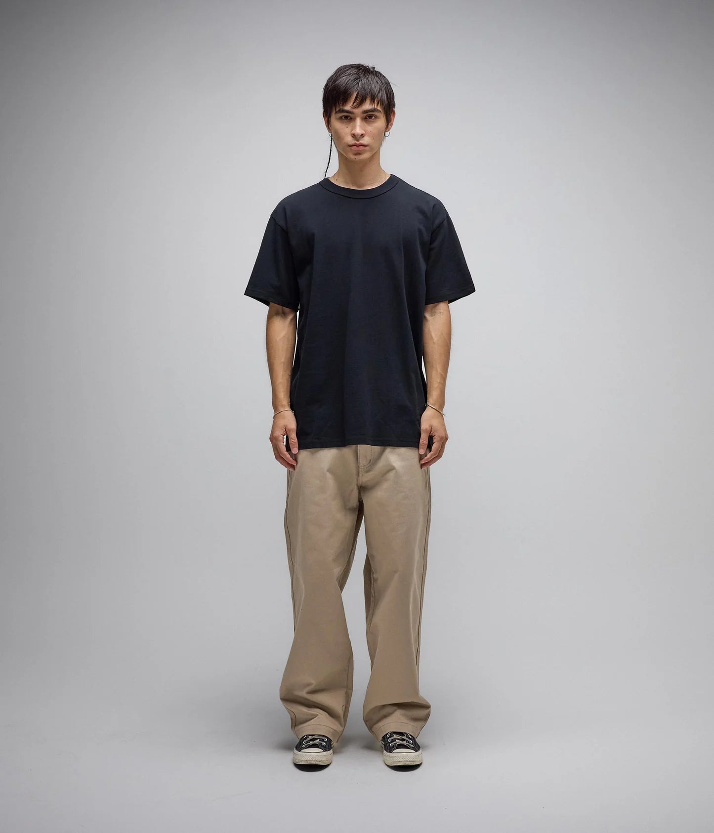 HEAVY FRANCHISE T-SHIRT // BLACK