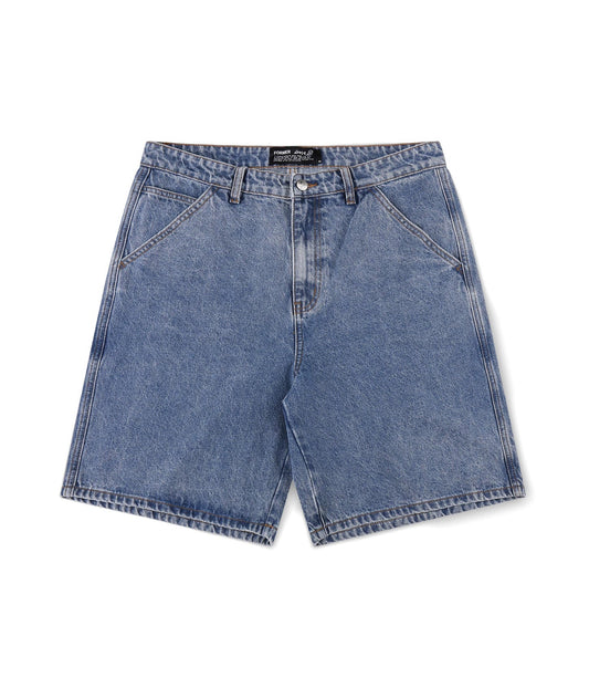 REYNOLDS 21" DENIM WALKSHORT // MID BLUE