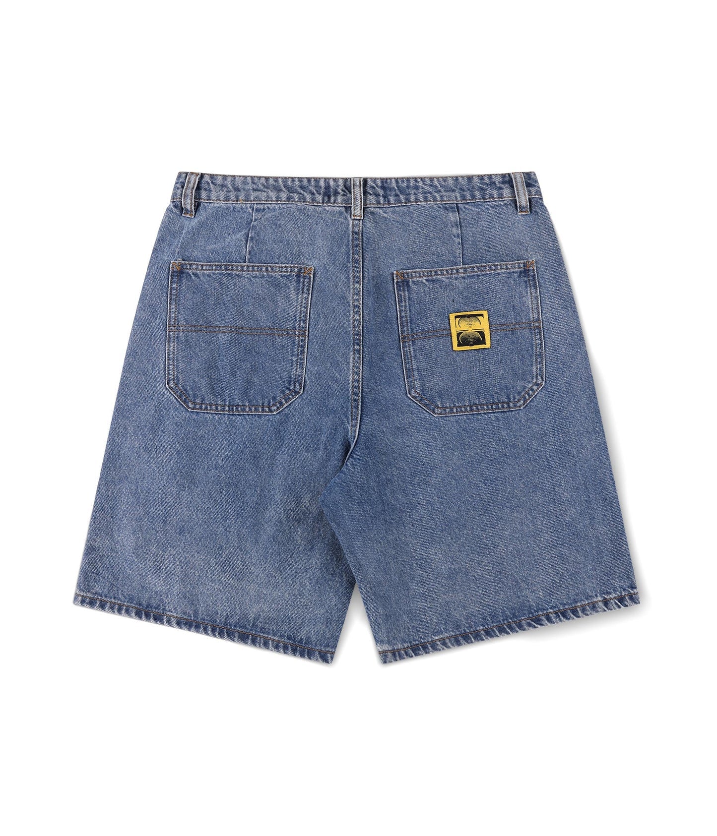 REYNOLDS 21 DENIM WALKSHORT // MID BLUE
