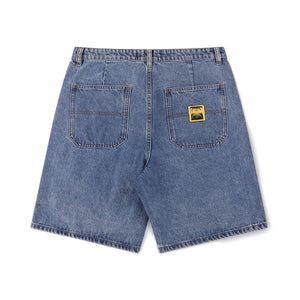 REYNOLDS 21 DENIM WALKSHORT // MID BLUE