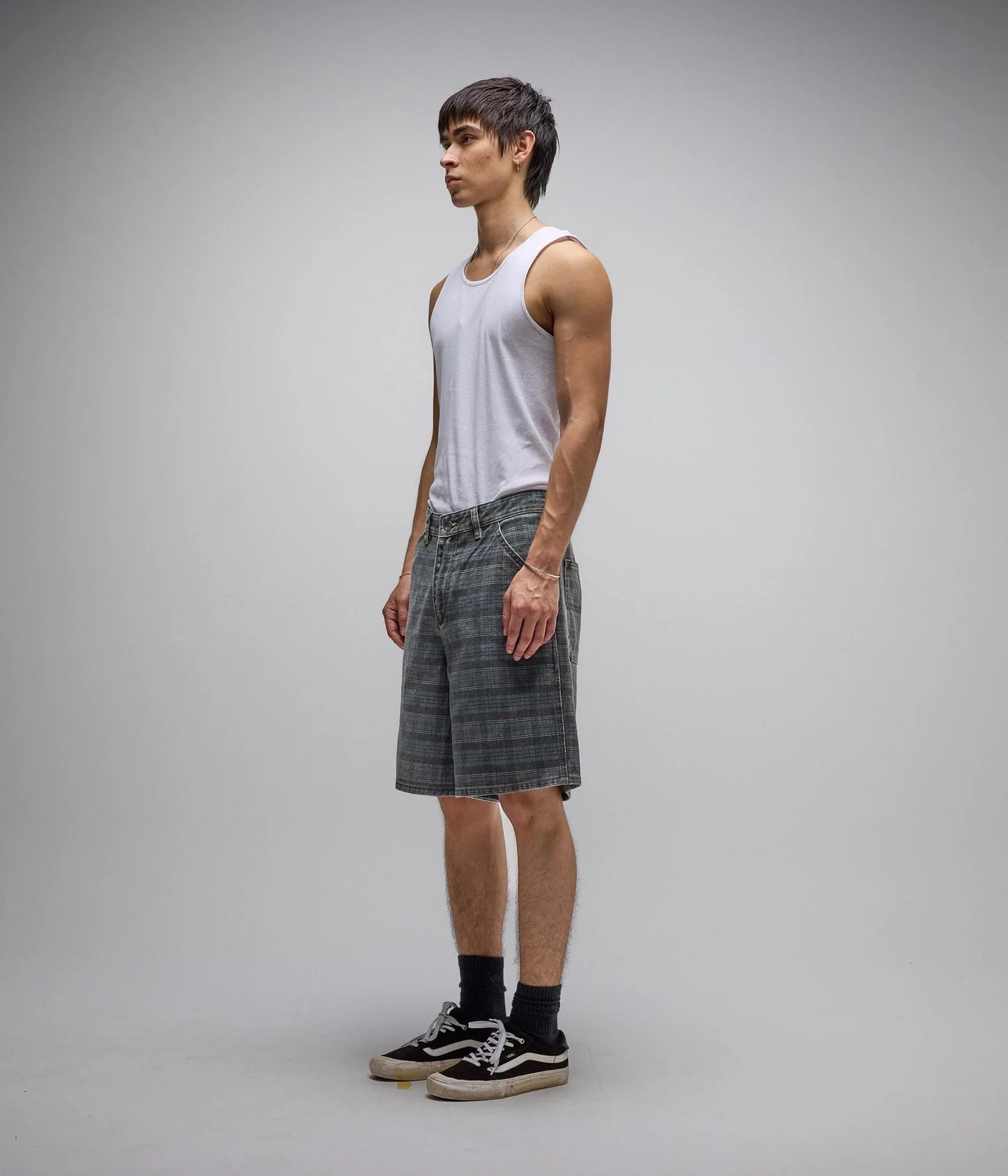 REYNOLDS 21" SLACK DENIM WALKSHORT // WASHED BLUE