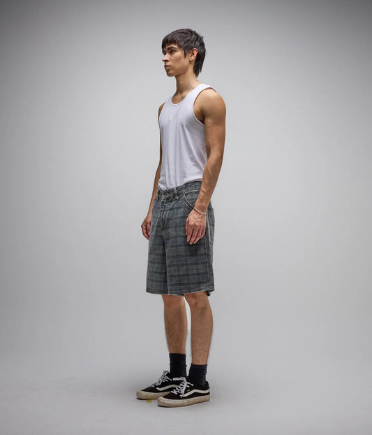 REYNOLDS 21" SLACK DENIM WALKSHORT // WASHED BLUE