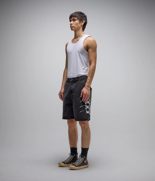 DION DENIM WALKSHORT // WASHED BLACK