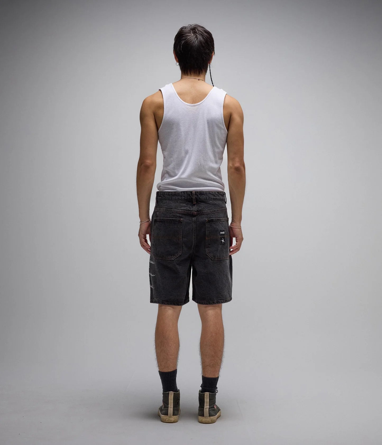 DION DENIM WALKSHORT // WASHED BLACK