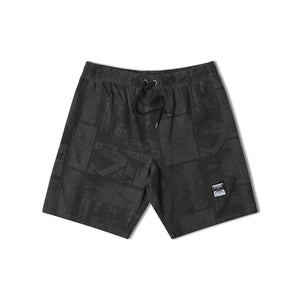 SWANS REQUIEM SWIM TRUNK // BLACK GREY