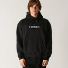 LEGACY EMB HOOD // BLACK