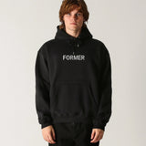 LEGACY EMB HOOD // BLACK