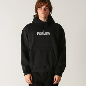 LEGACY EMB HOOD // BLACK