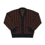 CA FUSE CARDIGAN // CHOCOLATE NAVY
