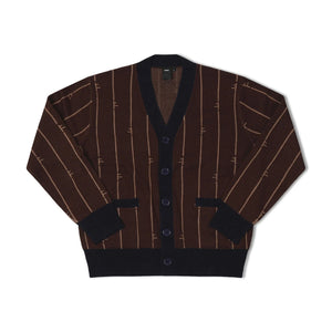 CA FUSE CARDIGAN // CHOCOLATE NAVY