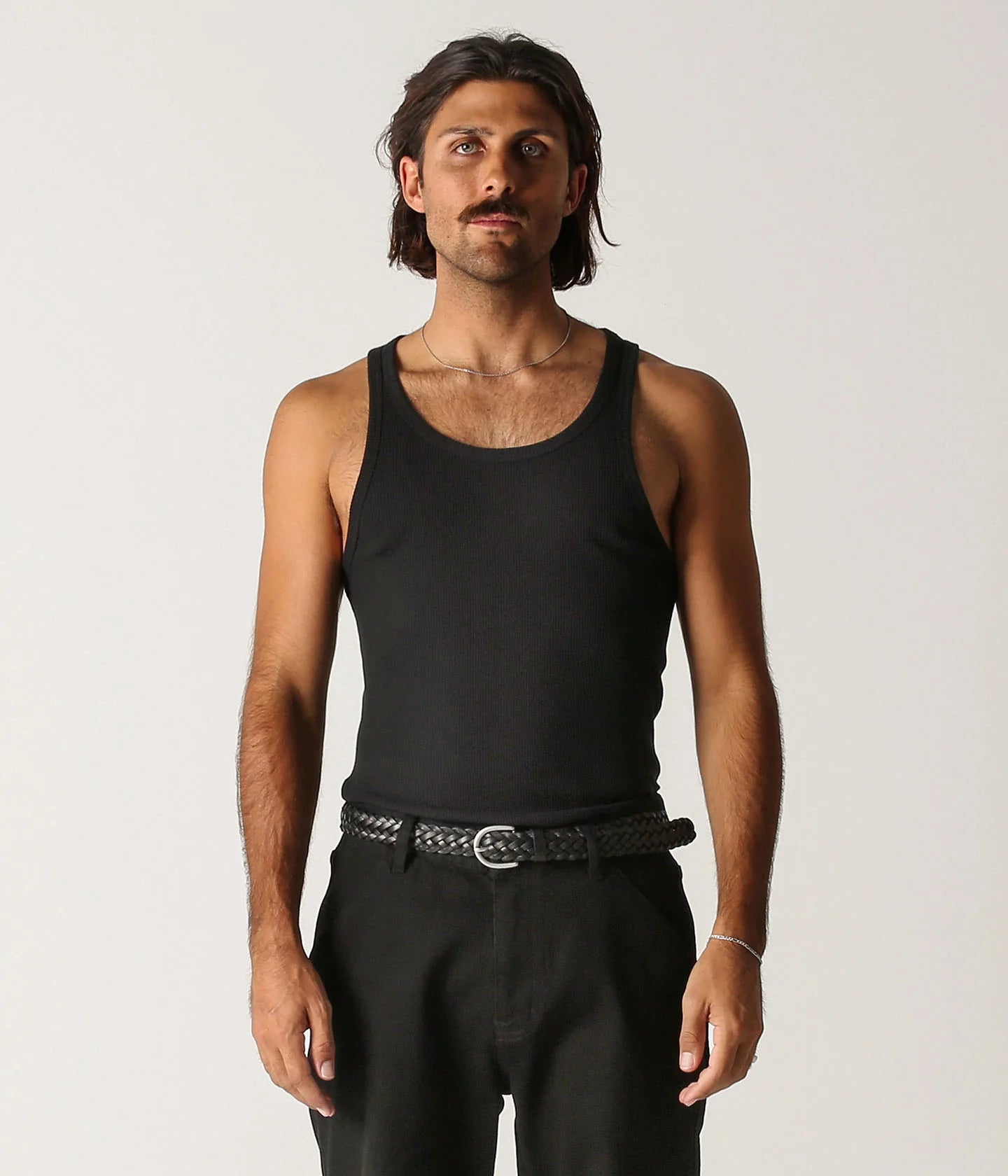 UNIFORM RIB SINGLET // 3 PACK