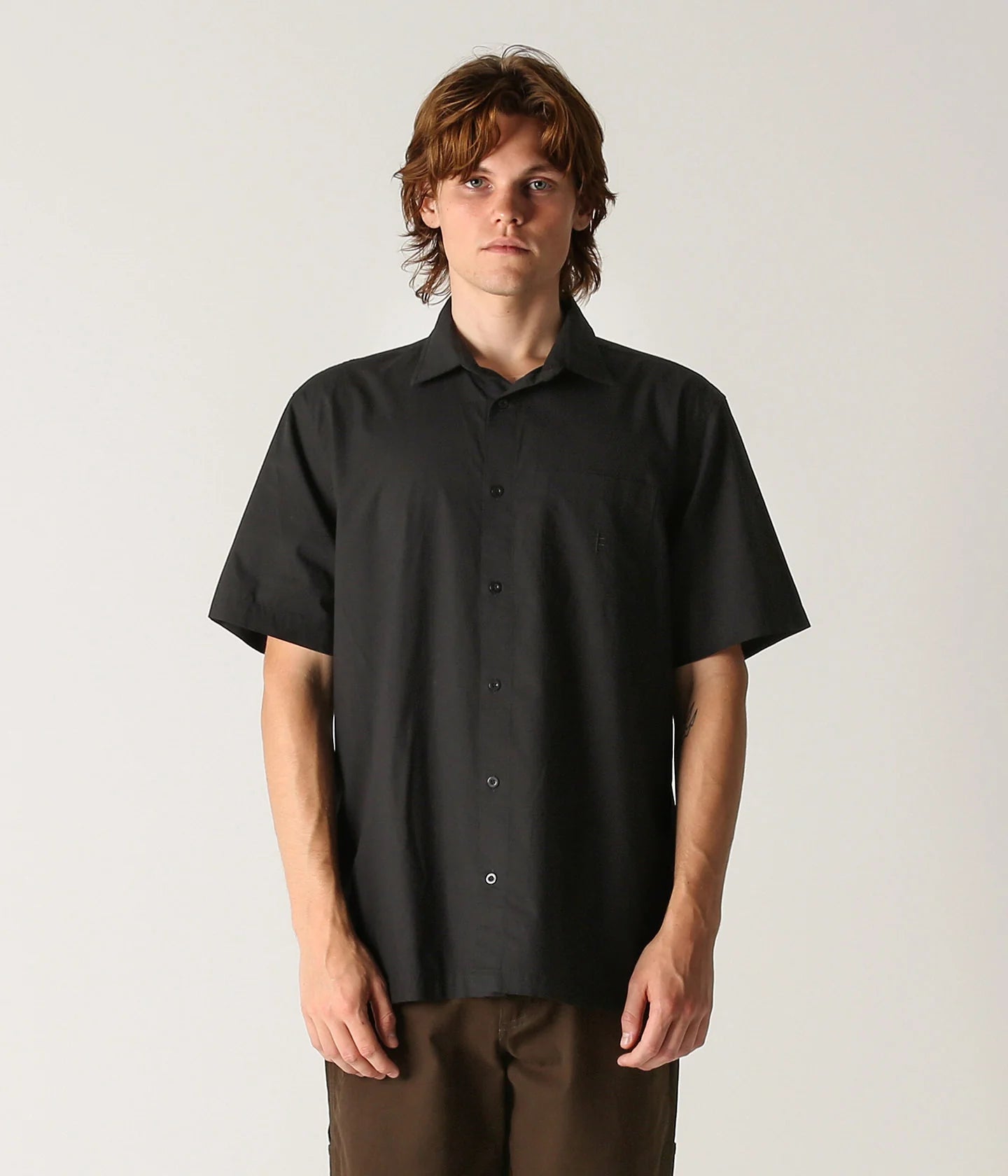 VIVIAN SS SHIRT // BLACK