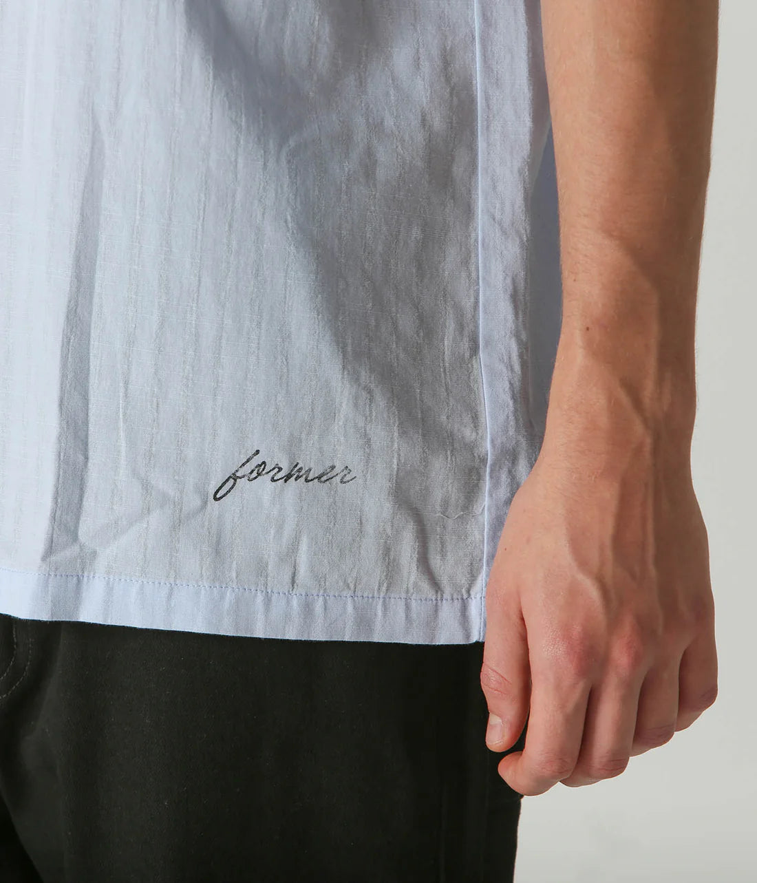 VIVIAN BLOOM SS SHIRT // MIST