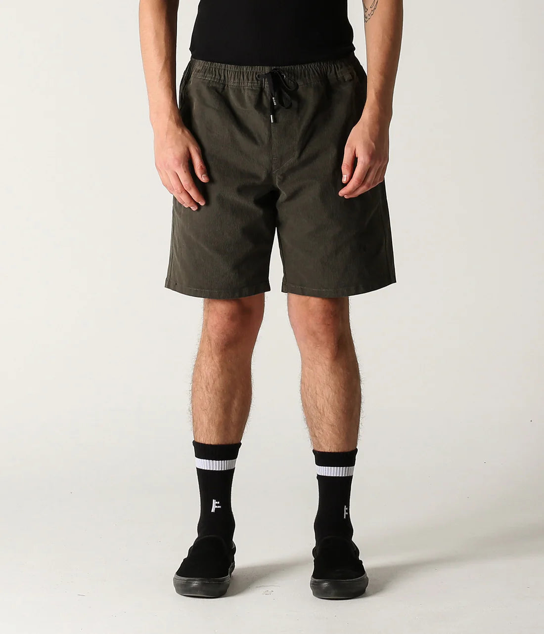 PRAYER HERRINGBONE SHORT // WASHED SURPLUS