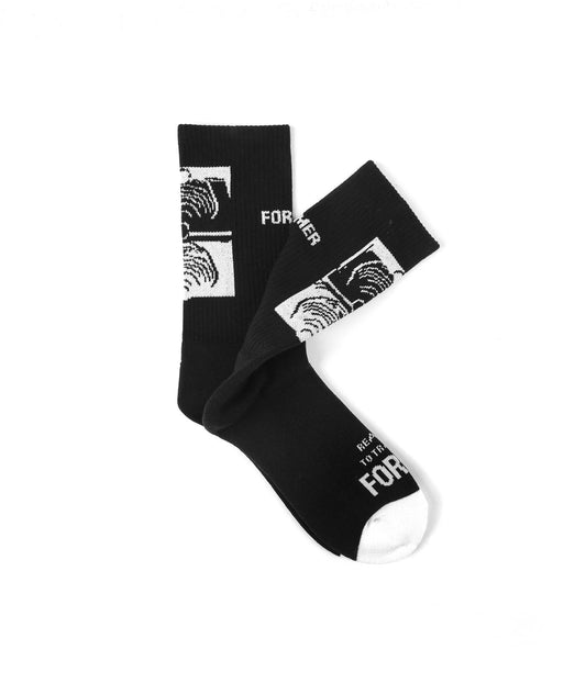 CRUX 2 SOCK // BLACK