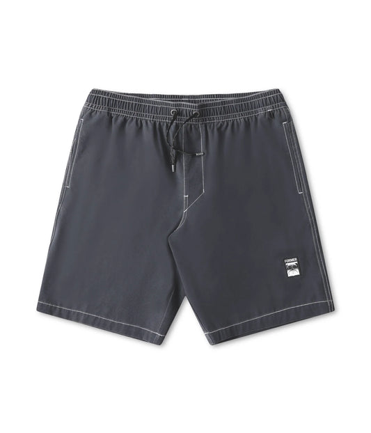 SWANS 18" SWIM TRUNK // BLACK