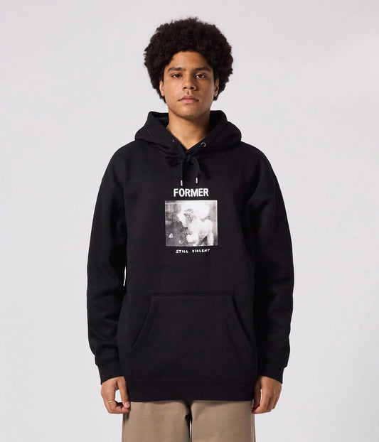 WAR POODLE HOOD // BLACK