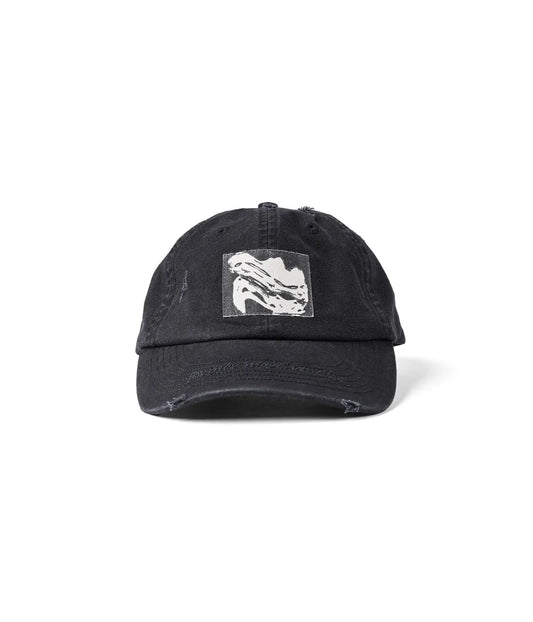 DISTORT PATCH CAP // BLACK