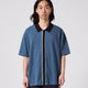 MARILYN SS KNIT SHIRT // STEEL