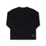 SYSTEM KNIT CREW // BLACK