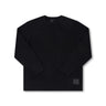 SYSTEM KNIT CREW // BLACK